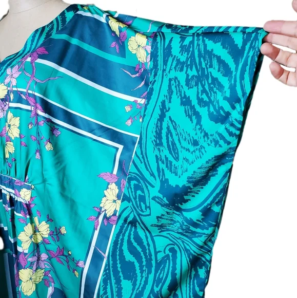 C. Wonder NWT Green Blouse / Cover Up Sz XL - Picture 5 of 5